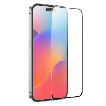 Zaštitna folija za ekran HOCO G16 za Apple iPhone 15 Pro Max, Kaljeno staklo, Full Glue, 5D, Crna.
