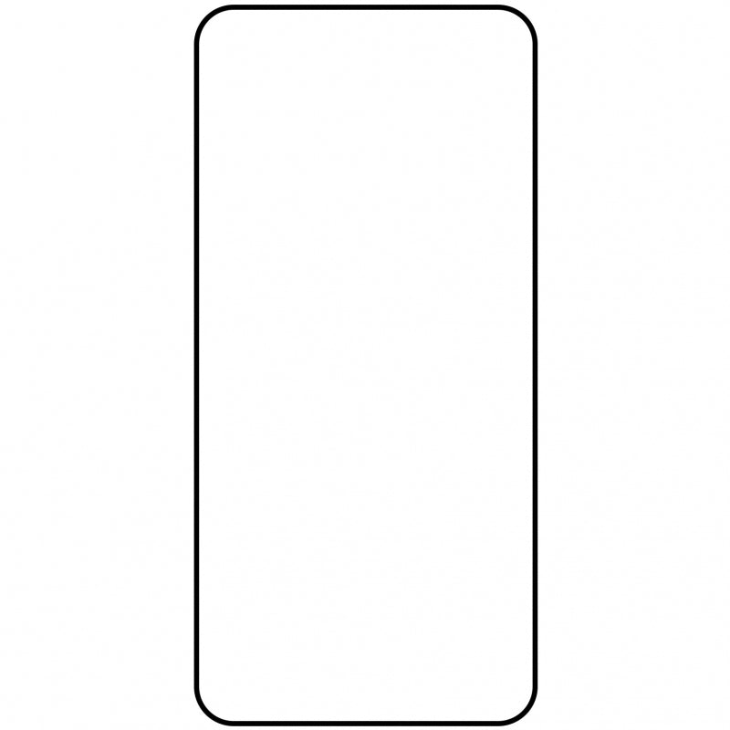 Zaštitna folija za ekran Blue Shield za Oppo Reno13 FS 5G / Reno13 F 4G / Reno13 F, Kaljeno staklo, Full Glue, Case Friendly, Crna