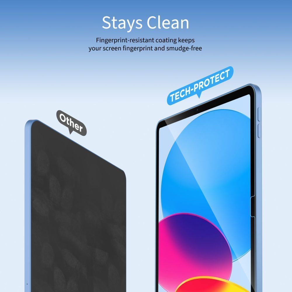 Zaštitna folija za ekran Tech-Protect FIT+ za Samsung Galaxy Tab S11 Ultra / Tab S10 Ultra, Kaljeno staklo, Full Glue, Set 2 komada, 2.5D