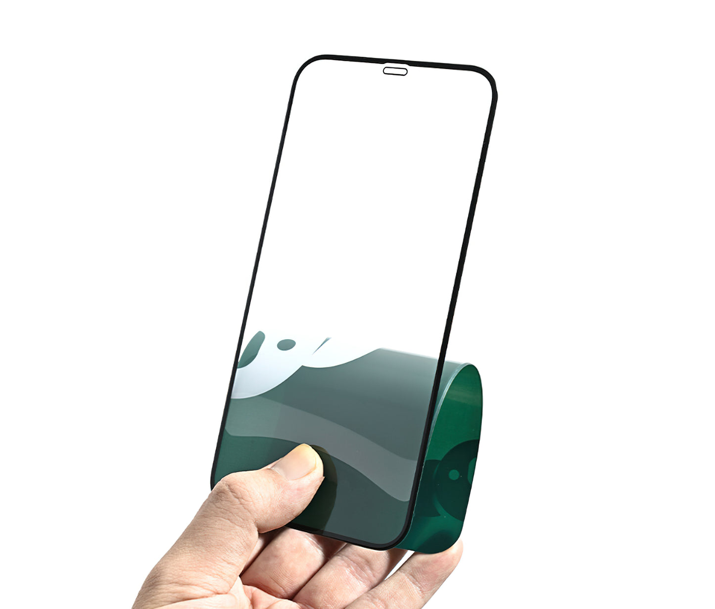 Zaštitna folija za ekran Bear Super Hard za Apple iPhone 17, Kaljeno staklo, Full Glue, 3D, Crna