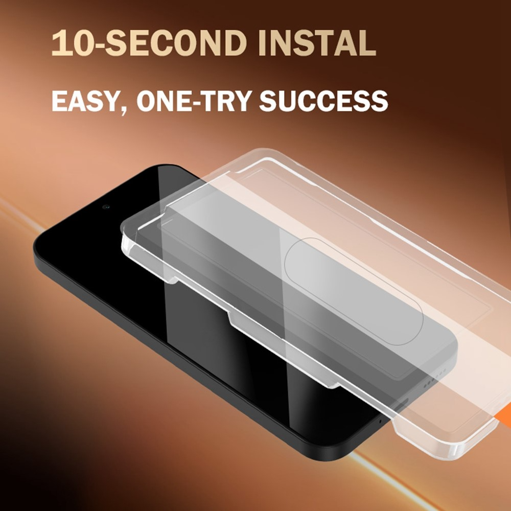Zaštitna folija za ekran Privacy Lereach za Xiaomi 17T Pro, Kaljeno staklo, Full Glue, Set od 2 komada