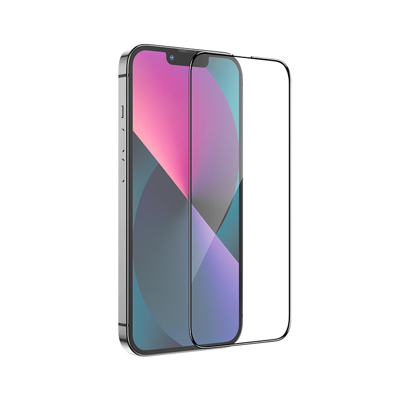 Zaštitna folija za ekran Borofone BF3 za Apple iPhone 13 Pro Max, Kaljeno staklo, Pun ljepilo, Crna