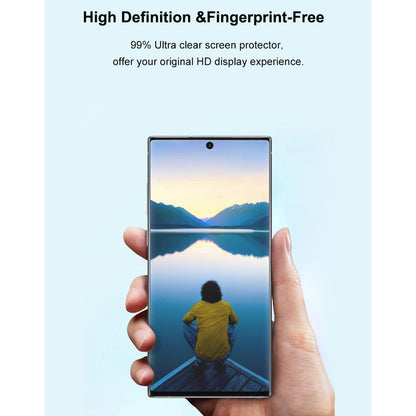 Zaštitna folija za ekran Lito za Samsung Galaxy Note 10+ 5G N976 / Note 10+ N975, Kaljeno staklo, UV lepak, 3D