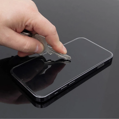 Zaštitna folija za ekran Privacy WZK AntiSpy za Apple iPhone 15 Pro, Kaljeno staklo, Full Glue