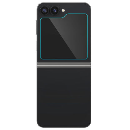 Zaštitna folija za spoljni ekran Spigen GlastR EZ FIT za Samsung Galaxy Z Flip6 F741, Kaljeno staklo, Full Glue, Set od 2 komada AGL07972