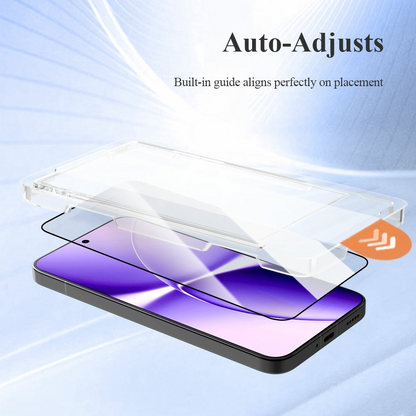 Zaštitna folija za ekran Lereach za Xiaomi Poco X8 Pro Max, Kaljeno staklo, Full Glue, Crna