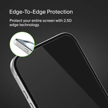 Zaštitna folija za ekran Belkin ScreenForce TemperedGlass za Apple iPhone 16 / 15 / 14 Pro, Kaljeno staklo, Full Glue OVA135zz