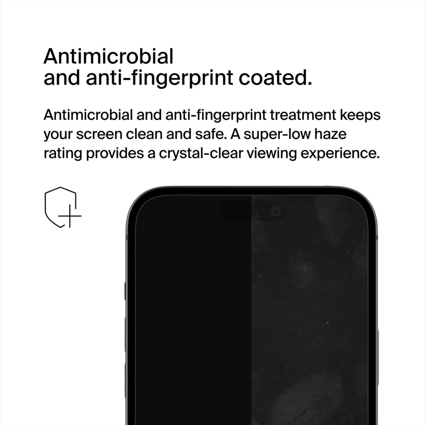 Zaštitna folija za ekran Belkin ScreenForce UltraGlass 2 za Apple iPhone 15 Pro Max, Kaljeno staklo, Full Glue OVA134zz