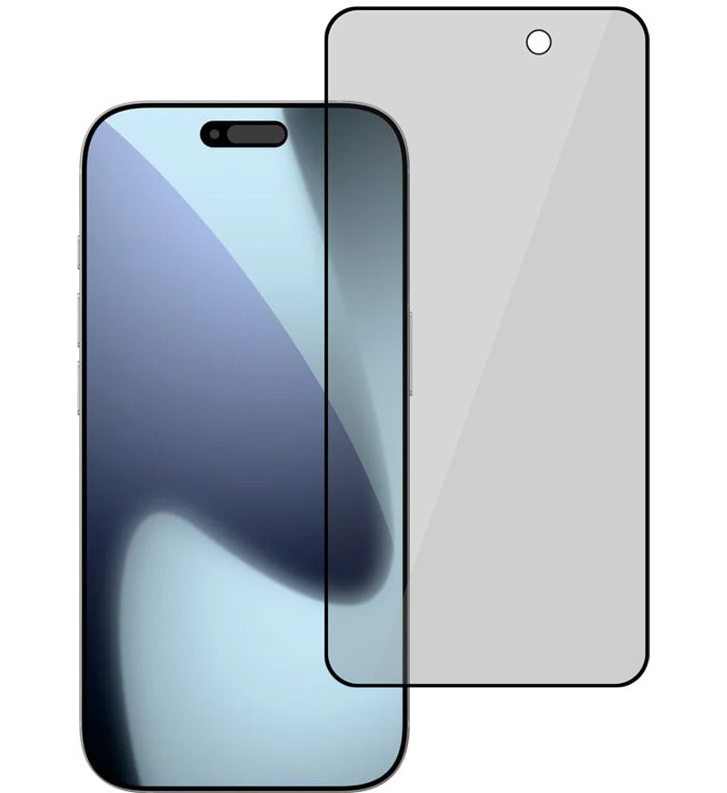 Zaštitno staklo za ekran Privacy Tel Protect 10X Plus Titanium za Apple iPhone 17 Pro Max, kaljeno staklo, lepljenje celom površinom