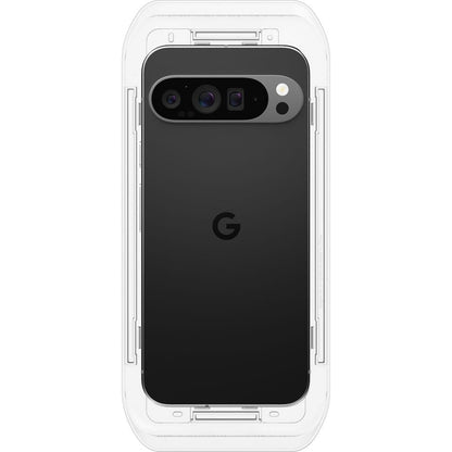 Zaštitna folija za ekran Spigen GlastR EZ FIT za Google Pixel 9 Pro XL, Kaljeno staklo, Full Glue, Set od 2 komada