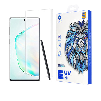 Zaštitna folija za ekran Lito za Samsung Galaxy Note 10+ 5G N976 / Note 10+ N975, Kaljeno staklo, UV lepak, 3D
