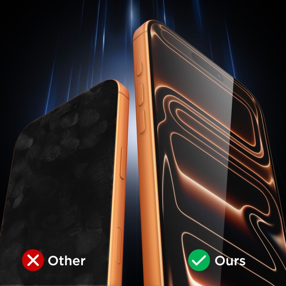Zaštitna folija za ekran Tech-Protect za Apple iPhone 17 Pro / 17 / 16 Pro, Kaljeno staklo, Full Glue, Set od 10 komada