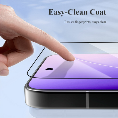 Zaštitna folija za ekran Lereach za Xiaomi Poco X8 Pro Max, Kaljeno staklo, Full Glue, Crna