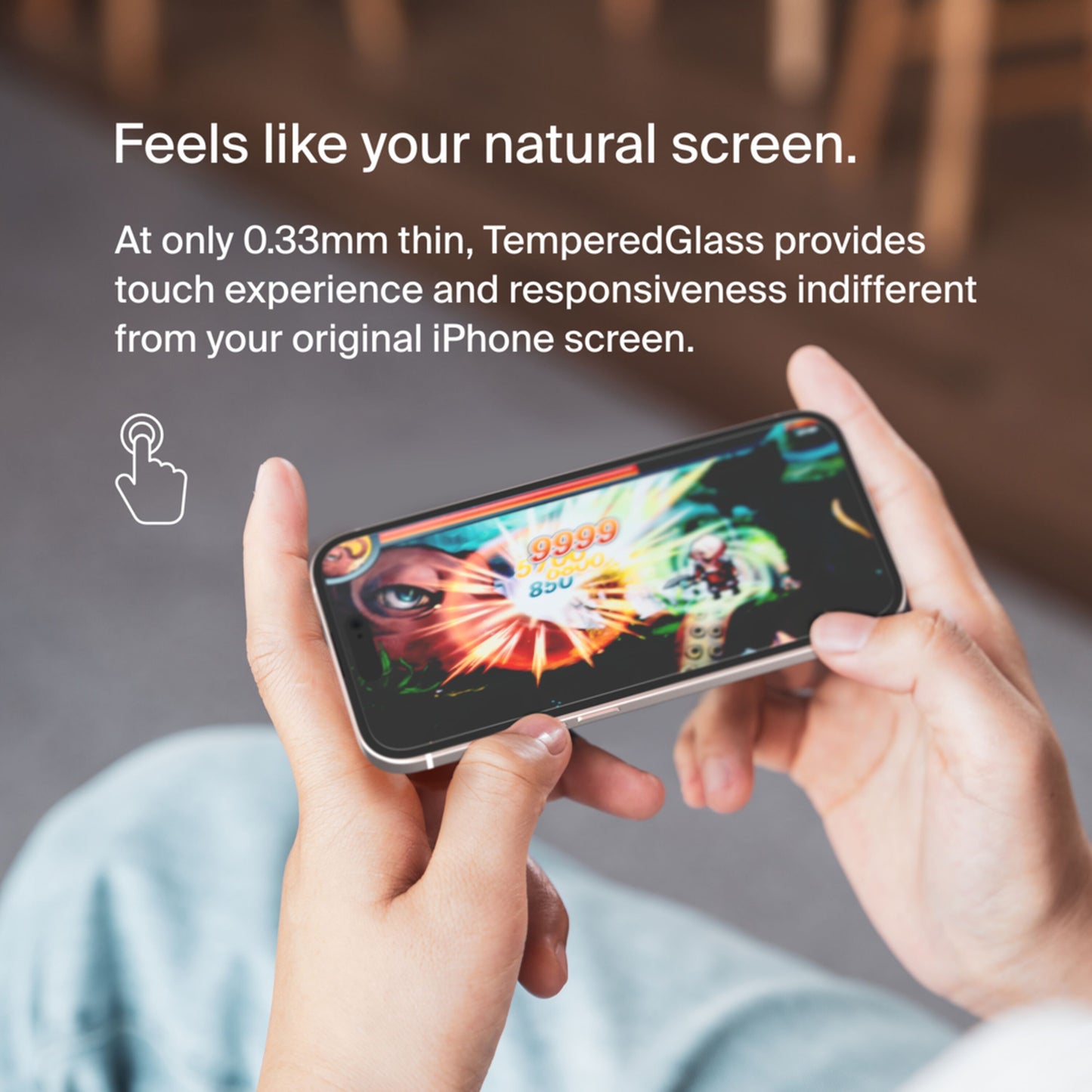 Zaštitna folija za ekran Belkin ScreenForce TemperedGlass za Apple iPhone 15 Pro, Kaljeno staklo, Full Glue OVA137zz