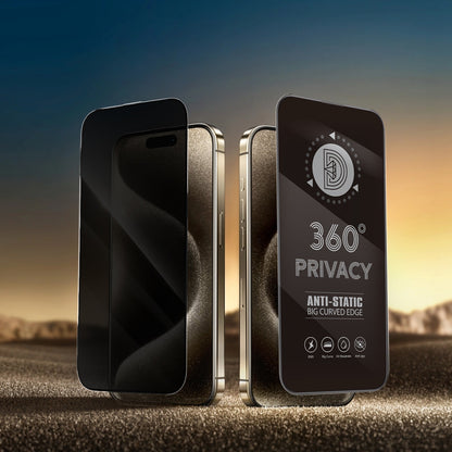 Zaštitna folija za ekran Privacy OEM 360 za Samsung Galaxy A37 5G, Kaljeno staklo, Full Glue