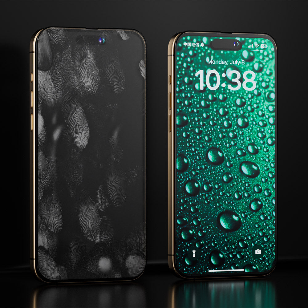 Zaštitna folija za ekran Anank 3X Reinforced Invisible za Apple iPhone 16 Pro, Kaljeno staklo, Full Glue, 3D, Crna