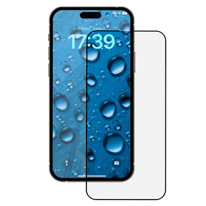 Zaštitna folija za ekran Anank 5X Reinforced CG za Apple iPhone 16 Pro Max, Kaljeno staklo, Full Glue, 2.5D, Crna