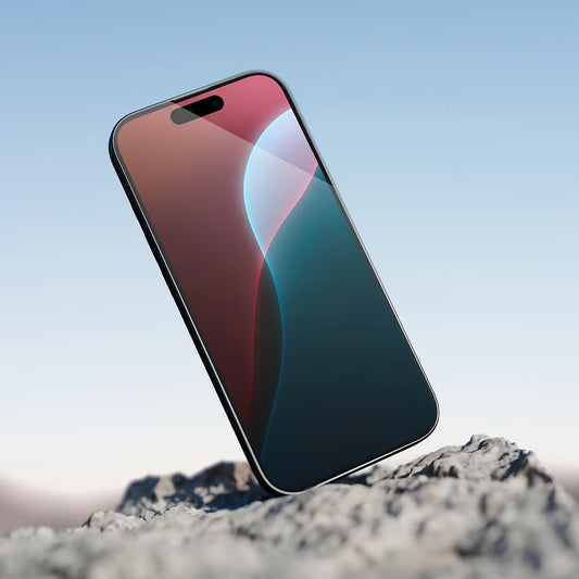 Zaštitna folija za ekran Anank 5X Reinforced Invisible za Apple iPhone 17 Pro Max, Kaljeno staklo, Full Glue, 3D, Crna