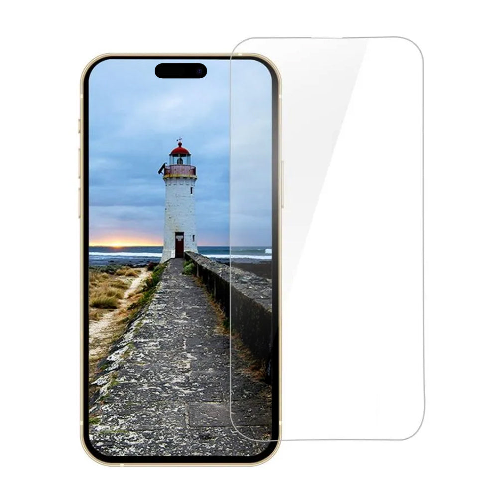 Zaštitna folija za ekran Anank za Apple iPhone 15 Pro Max, Kaljeno staklo, Full Glue, 3D, Set od 10 komada