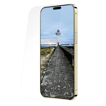 Zaštitna folija za ekran Anank za Apple iPhone 15 Pro Max, Kaljeno staklo, Full Glue, 3D, Set od 10 komada