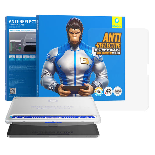 Zaštitna folija za ekran Blueo Anti-Reflective HD Applicator Pro za Apple iPad Pro 12.9 (2022), Kaljeno staklo, Full Glue
