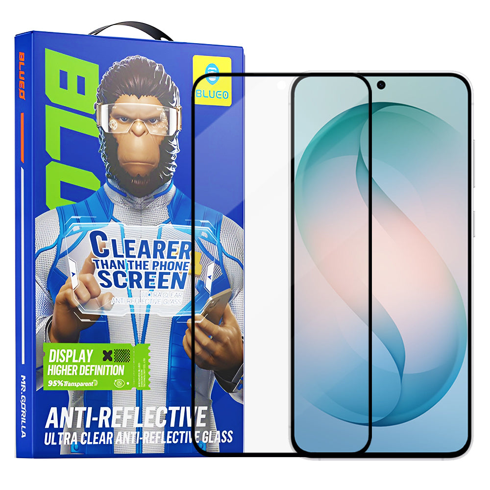 Folija za zaštitu ekrana Blueo Anti-Reflective HD za Samsung Galaxy S26 Plus S947, Kaljeno staklo, Full Glue, Crna
