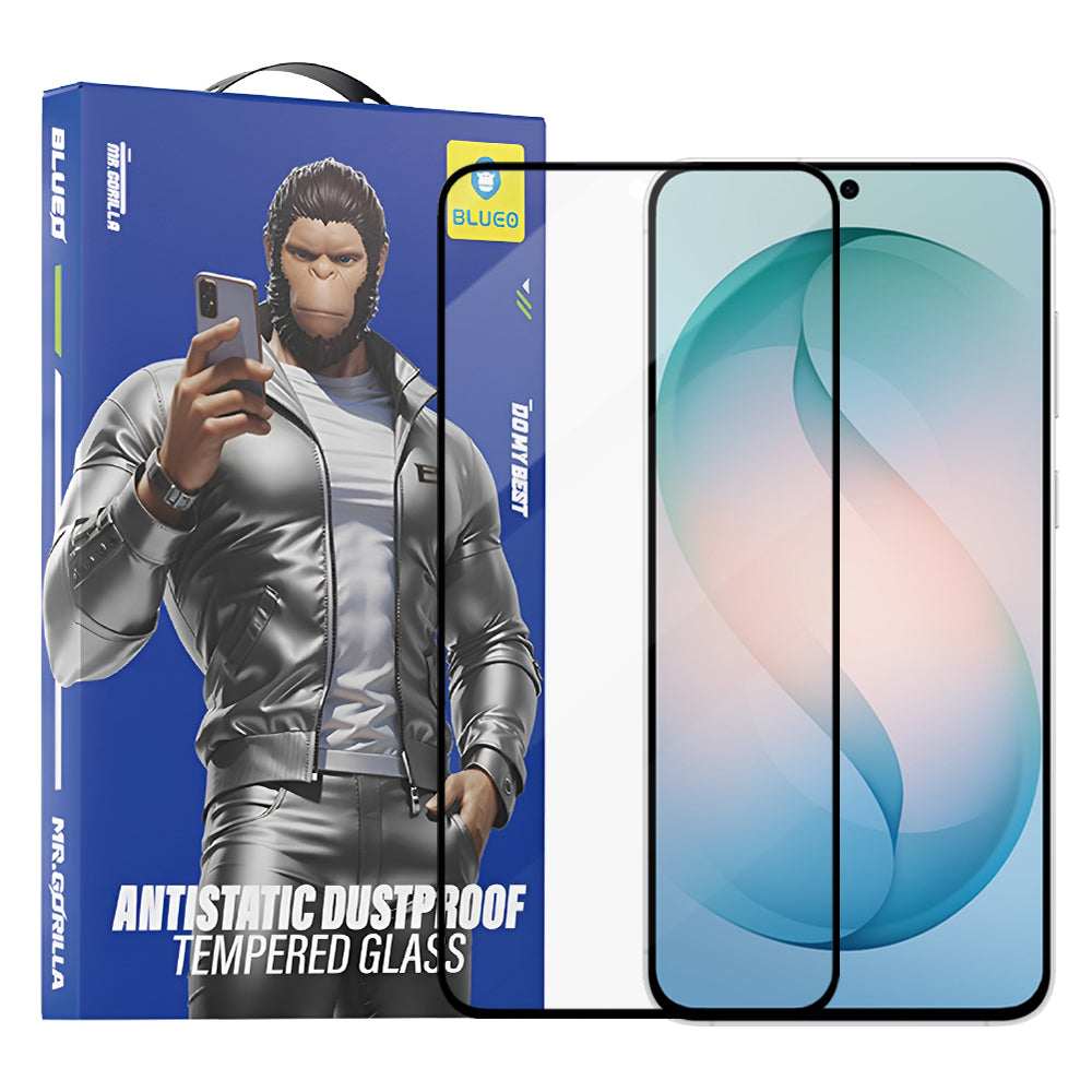 Folija za zaštitu ekrana Blueo Anti-Static HD za Samsung Galaxy S26 Plus S947, Kaljeno staklo, Full Glue, Crna