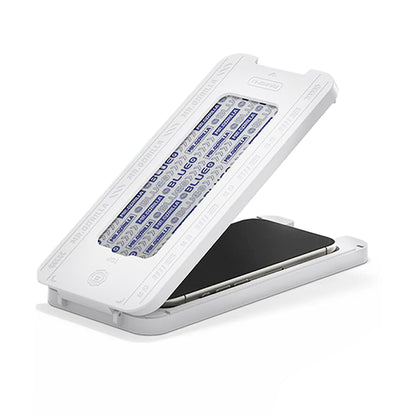 Zaštitna folija Ekran Blueo Crystal Anti-Scratch Aplikator za Apple iPhone 16 Pro Max, Kaljeno Staklo, Full Glue, Crna