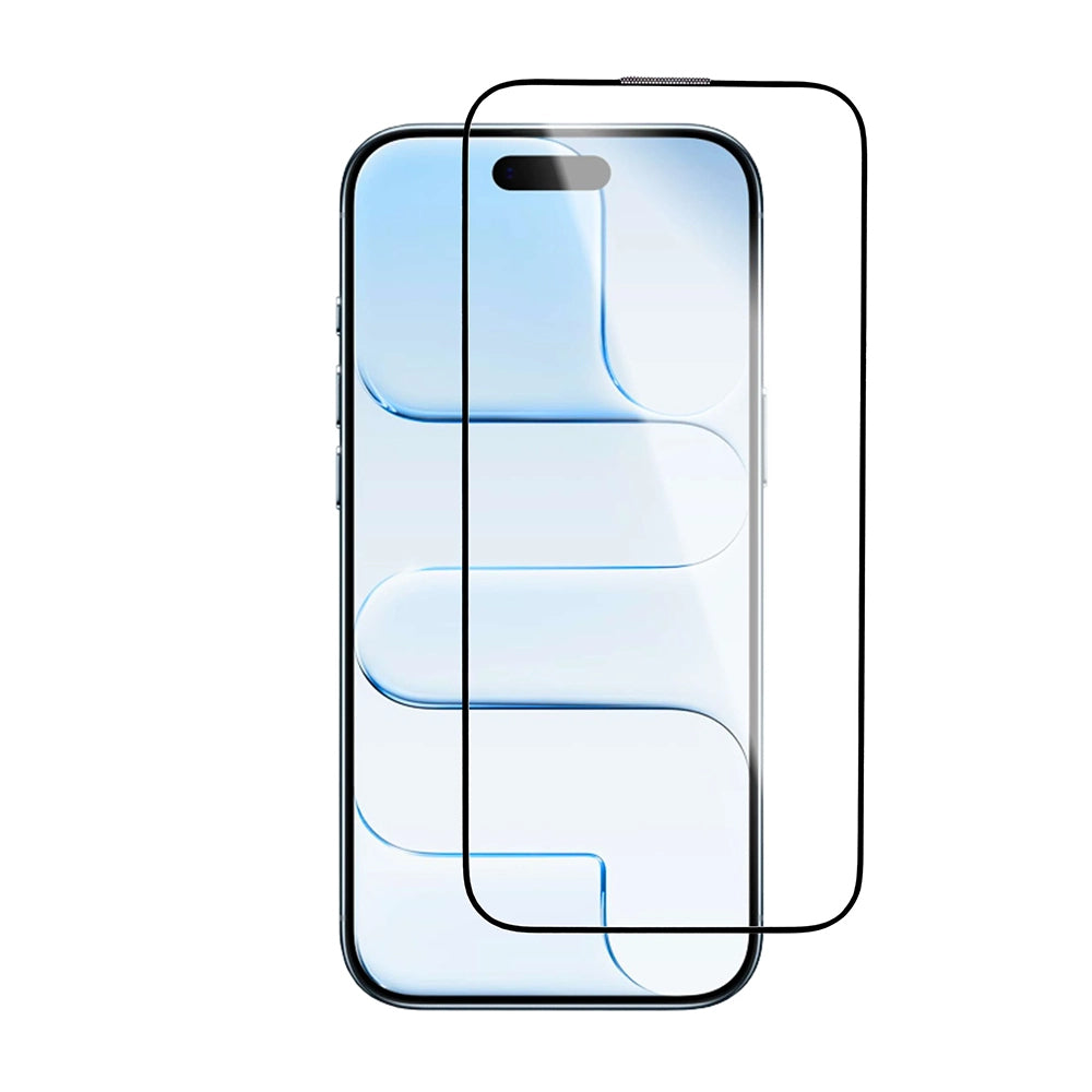Folija za zaštitu ekrana Blueo Crystal Anti-Scratch Applicator za Apple iPhone 17 Air, Kaljeno staklo, Full Glue, Crna