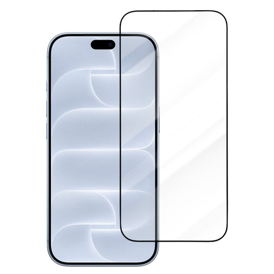 Zaštitno staklo za ekran Blueo Drop Resistant za Apple iPhone 18 Pro / 17 Pro / 17 / 16 Pro, kaljeno staklo, lepljenje po celoj površini, crno