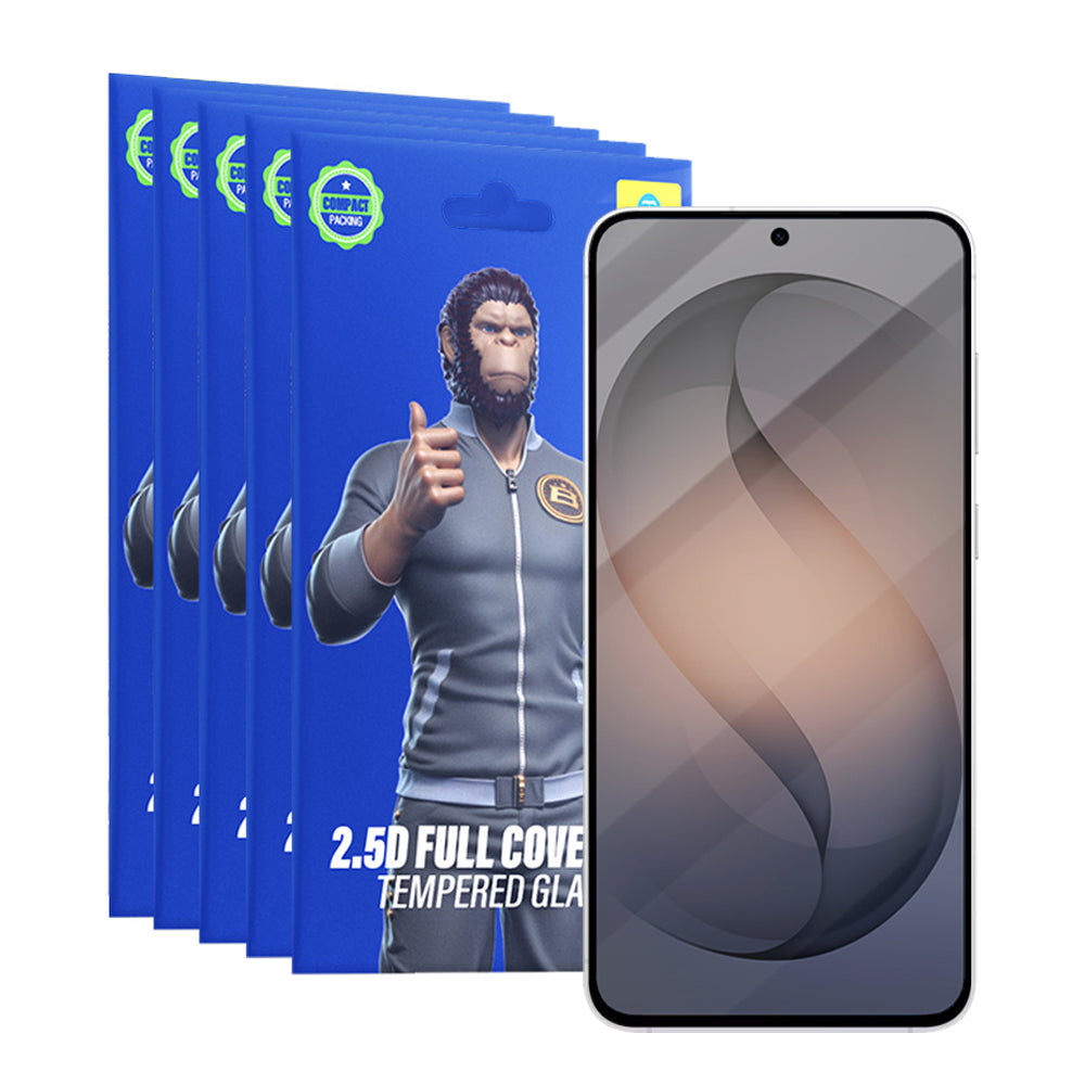 Folija za zaštitu ekrana Blueo HD za Samsung Galaxy S26 S942, Kaljeno staklo, Full Glue, 2.5D, Set 5 komada, Crna