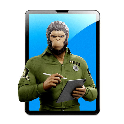 Folija za zaštitu ekrana Blueo Special Writing za Apple iPad Pro 12.9 (2022) / Pro 12.9 (2021) / Pro 12.9 (2020), Plastika