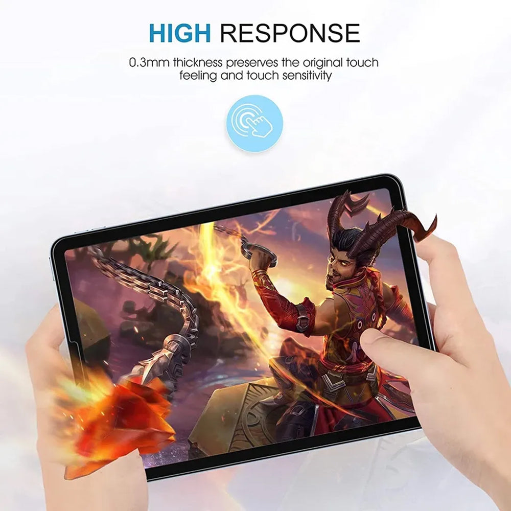Zaštitna folija Ekran Clear Lito Classic za Apple iPad (2025) / (2022), Kaljeno staklo, Full Glue, 2.5D