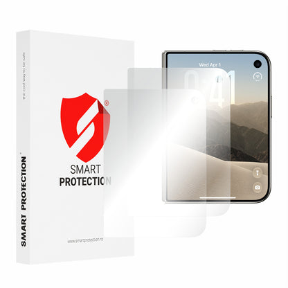 Zaštitna folija za spoljašnji ekran Smart Protection Premium Classic za Apple iPhone Duo, plastika, set od 2 komada