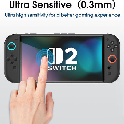 Zaštitna folija za ekran Techsuit SwitchAura aplikator za Nintendo Switch 2, kaljeno staklo, set od 2 komada
