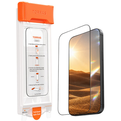 Zaštitna folija za ekran Torras OrigArmor za Apple iPhone 18 Pro Max / 17 Pro Max, Kaljeno staklo, Puna lepak