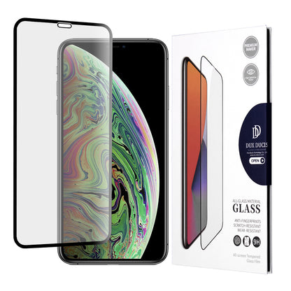 Zaštitna folija za ekran DUX DUCIS za Apple iPhone 11 Pro / XS / X, Kaljeno staklo, Edge Glue, Crna