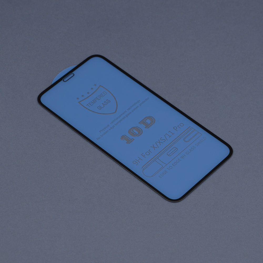 Zaštitna folija za ekran DUX DUCIS za Apple iPhone 11 Pro / XS / X, Kaljeno staklo, Edge Glue, Crna