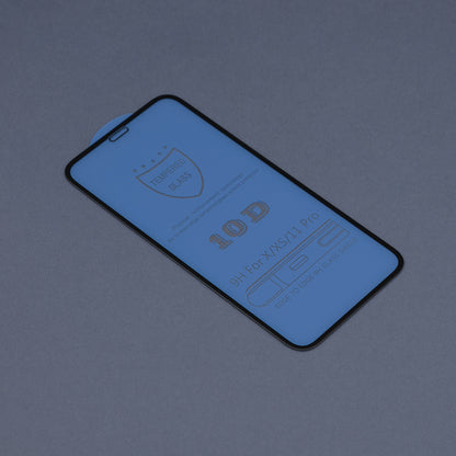 Zaštitna folija za ekran DUX DUCIS za Apple iPhone 11 Pro / XS / X, Kaljeno staklo, Edge Glue, Crna
