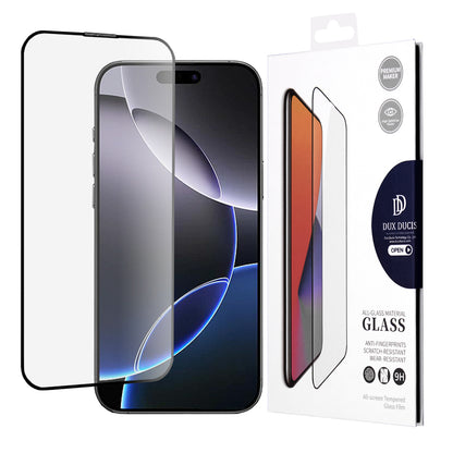 Zaštitna folija za ekran DUX DUCIS za Apple iPhone 16 Pro Max, Kaljeno staklo, Edge Glue, Crna