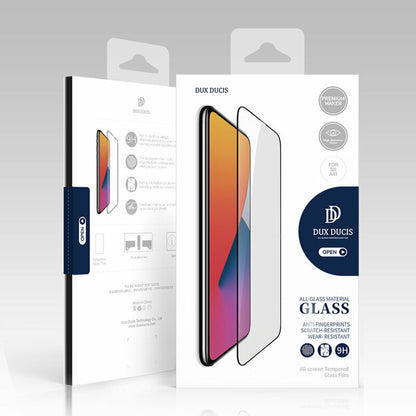 Zaštitna folija za ekran DUX DUCIS za Samsung Galaxy M35, Kaljeno staklo, Edge Glue, Crna