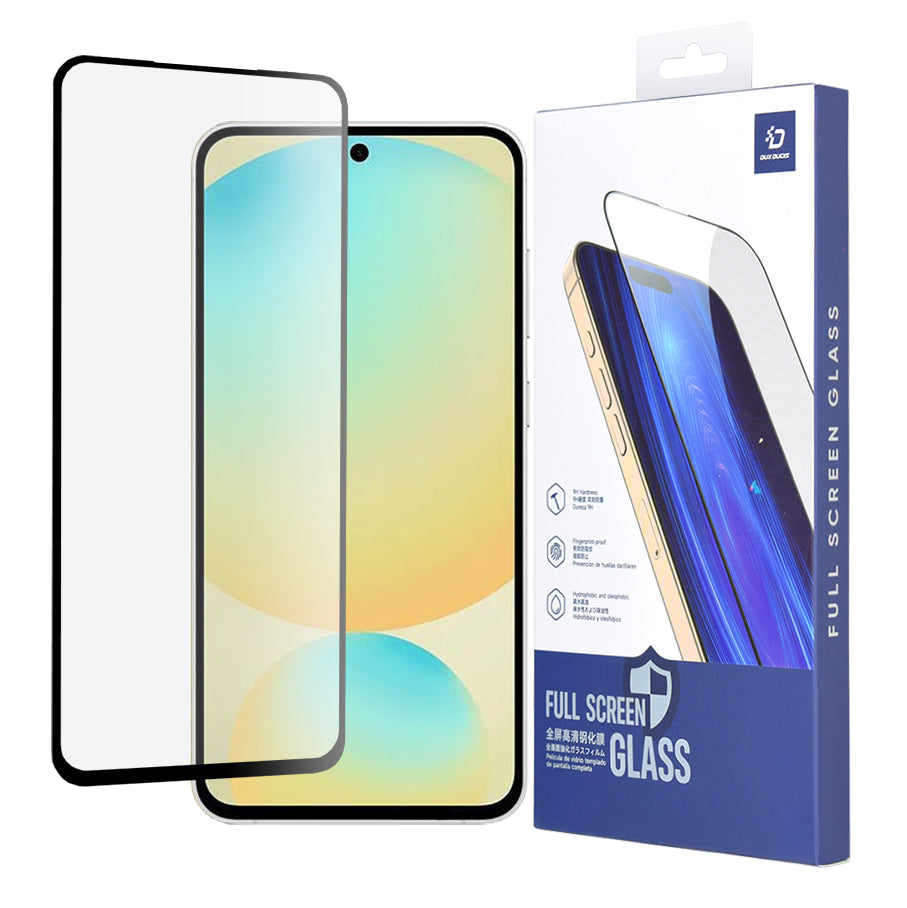 Zaštitna folija za ekran DUX DUCIS za Samsung Galaxy S24 FE S721, Kaljeno staklo, Edge Glue, Crna