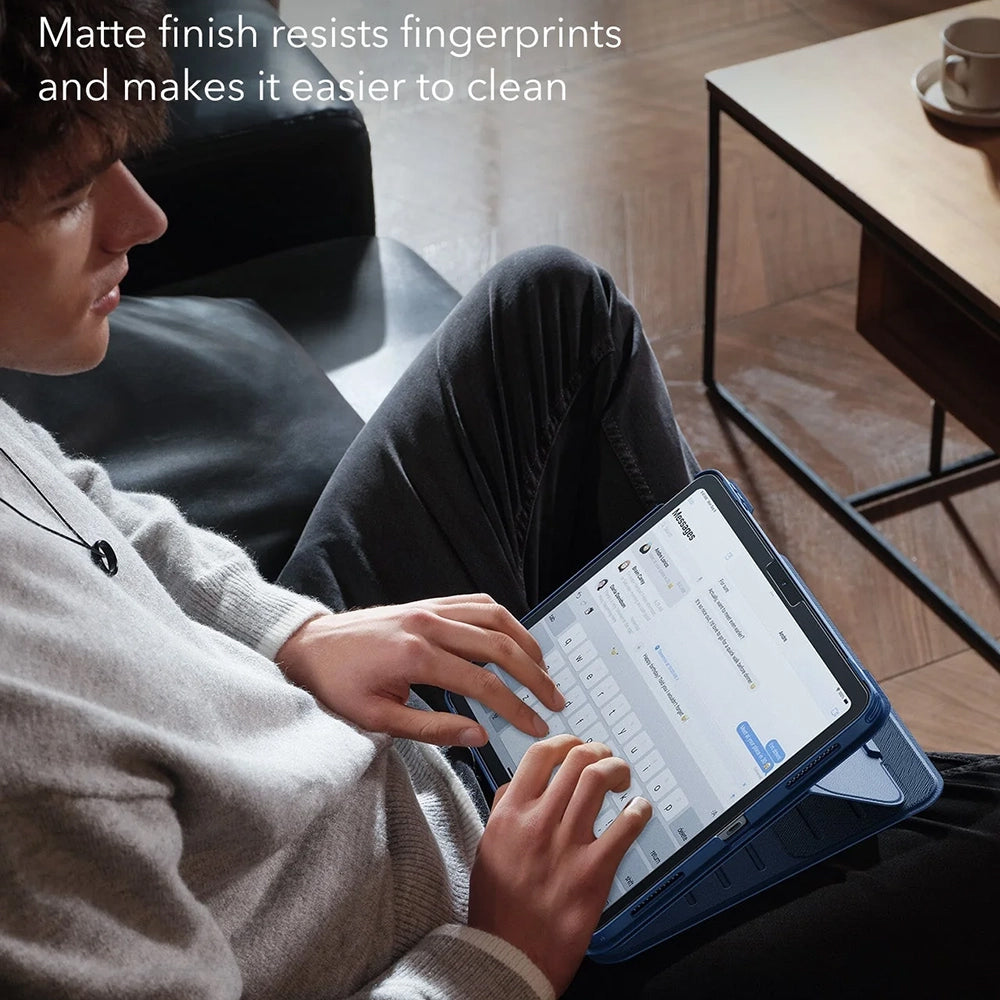 Zaštitna folija za ekran ESR Armorite Paper Feel UltraFit za Apple iPad Air 11 (2026) / Air 11 (2025), Kaljeno staklo, Full Glue, Set od 2 komada