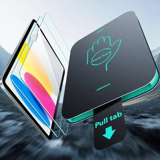 Folija za zaštitu ekrana ESR Armorite UltraFit za Apple iPad (2025) / (2022), Kaljeno staklo, Full Glue, Set 2 komada