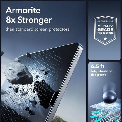 Zaštitna folija za ekran ESR Armorite UltraFit za Apple iPad Air 11 (2026) / Air 11 (2025), Kaljeno staklo, Full Glue, Set 2 komada