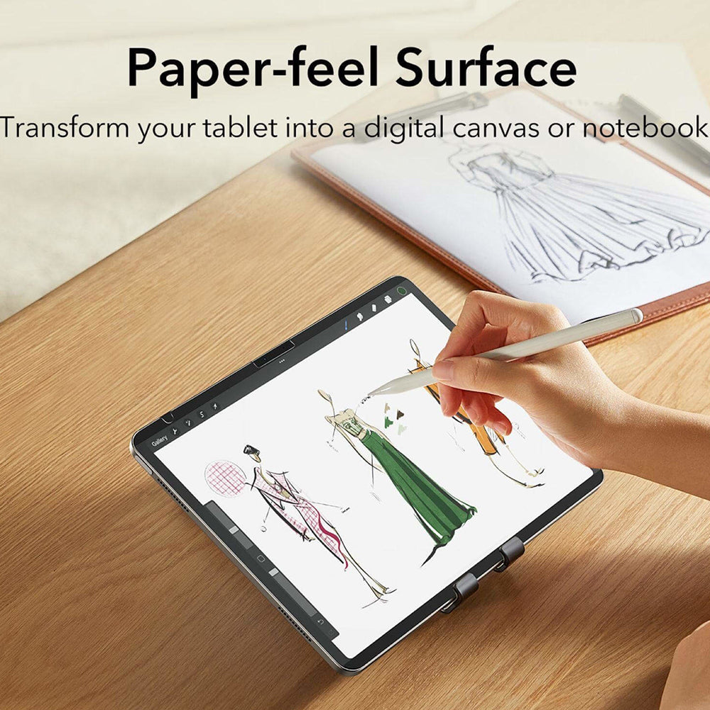 Folija za zaštitu ekrana ESR Paper Feel Magnetic za Apple iPad (2025) / (2022), Plastika