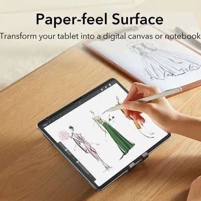 Folija za zaštitu ekrana ESR Paper Feel Magnetic za Apple iPad (2025) / (2022), Plastika