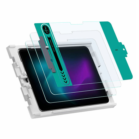 Folija za zaštitu ekrana ESR za Apple iPad Pro 13 (2024), Kaljeno staklo, Full Glue, Set 2 komada