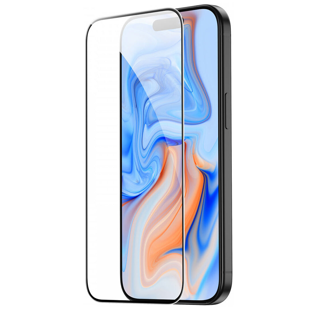 Folija za zaštitu ekrana ESR za Apple iPhone 15, Kaljeno staklo, Full Glue, Crna