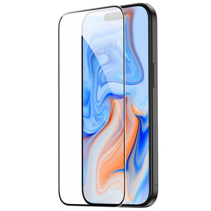 Folija za zaštitu ekrana ESR za Apple iPhone 15, Kaljeno staklo, Full Glue, Crna